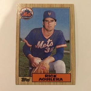 1987 Topps Rick Aguilera #103